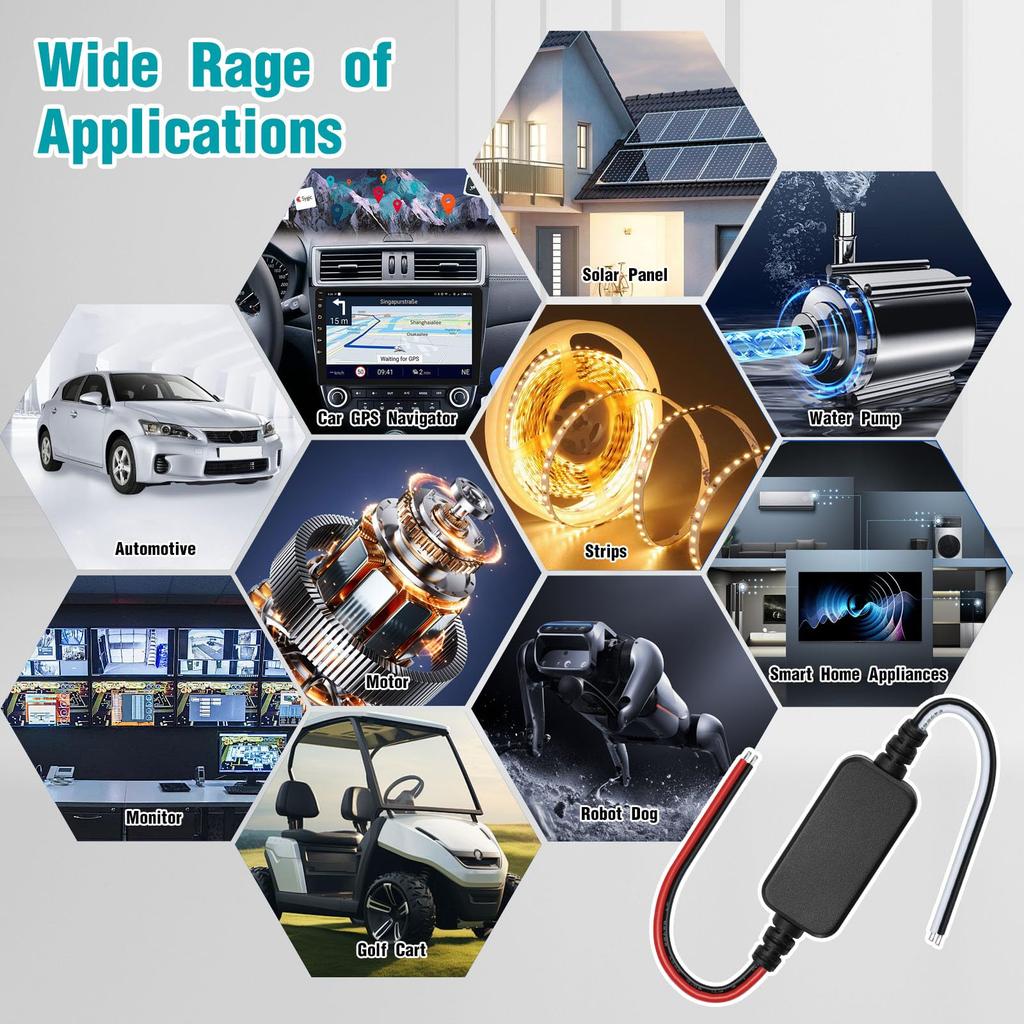 DC /24V To DC 7.5V 2.5A/3A Voltage Converter Convert DC 10-30V To 7.5V 2.5A/3A