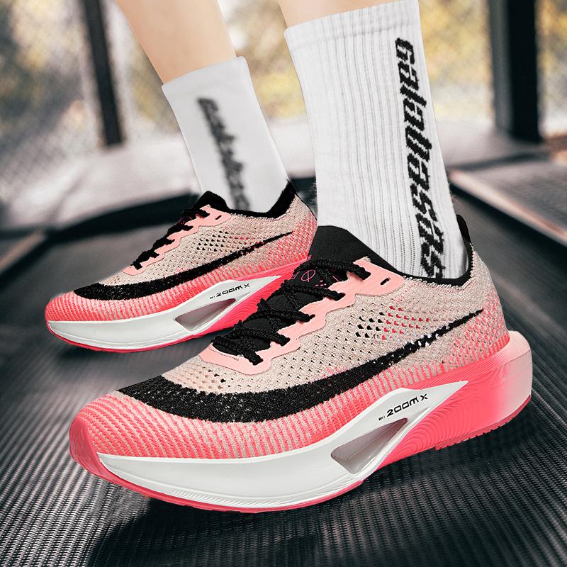 High Quality Marathon Running Shoes for Men Women Ultra Light Gym Training Shoes Shock-absorbing Wear-resistant Tennis Sneakers