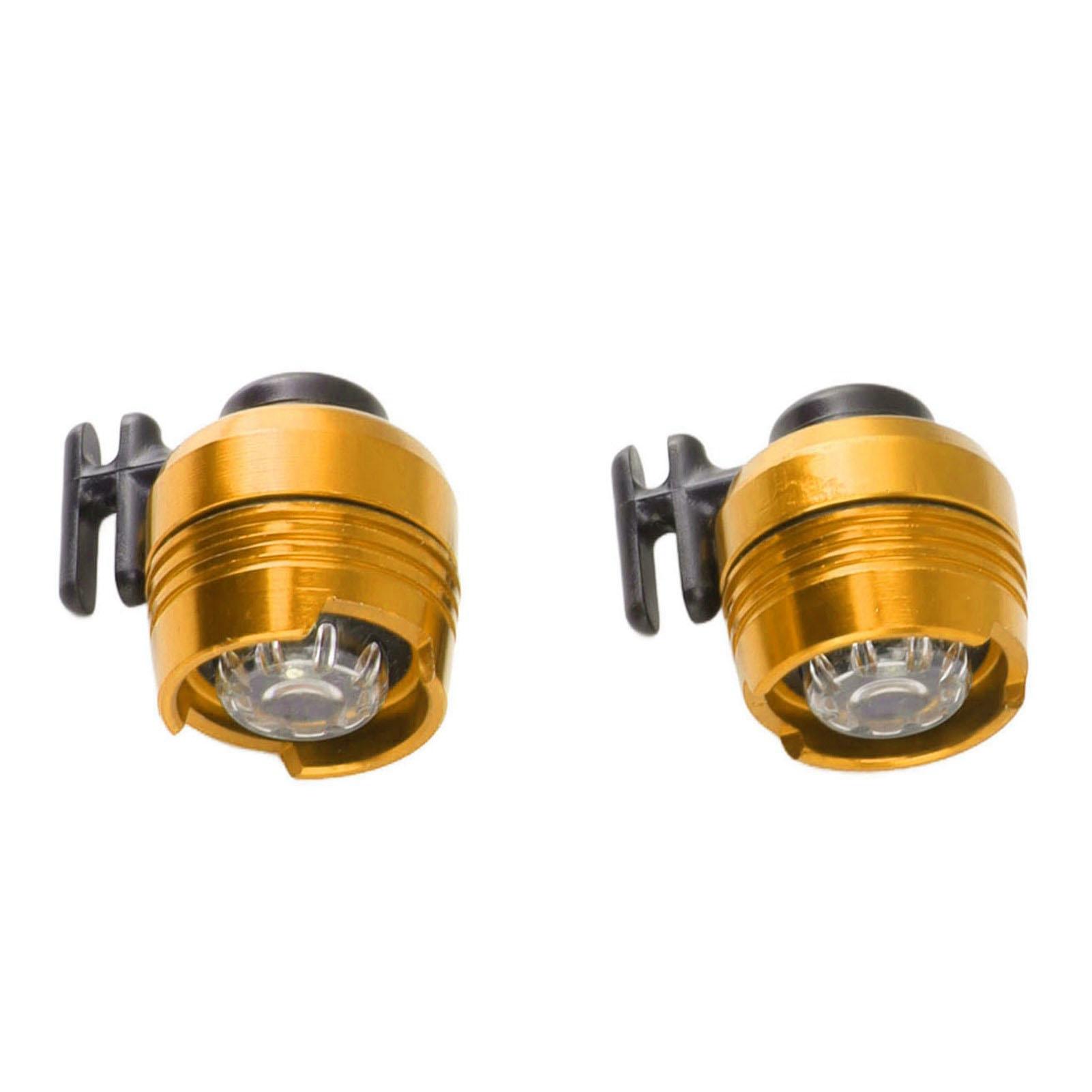 

2 Pcs Shoes Headlight 3 Lighting Modes IPX5 Water Resistant Aluminum Alloy Lightweight Shoes Headlamp
