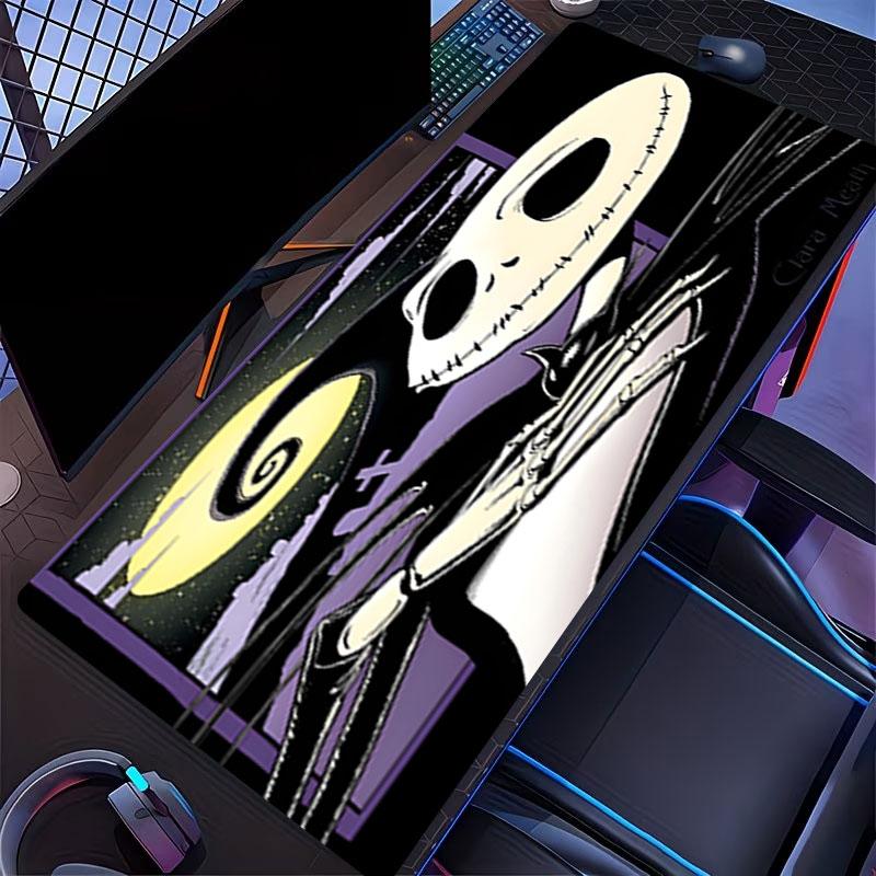 The Nightmare Before Christmas Print Mouse Pad, for Keyboard Pad Laptop PC Mat for Office Home Use, Desk Decor, Perfect Birthday Gift for Gamers
