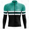 Leichte Herren-Fahrradjacke Atmungsaktiv Langarm Road MTB Outdoor Sportbekleidung