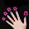 26pcs 10 Sizes U Curve Shape Nail Protector, Nail Polish Spill Proof Protector Tools, Nail Art Tools