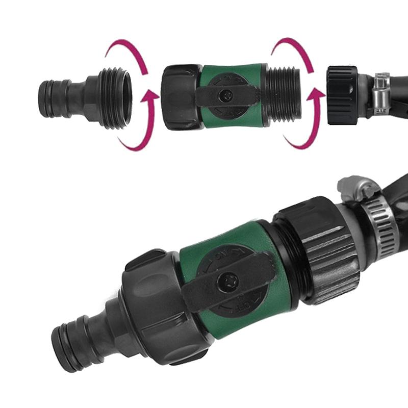 Gartenschlauchverbinder Gartenschlauchverteiler Mit Wasserhahn Bewässerung Absperrung Für Landschaftsbau Blumenpflanzung Bewässerung