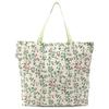 Tote Bag N07993 LARGE FOLDAWAY TOTE TWIN FLOWERS ECRU [Cath Kidston] [Used]