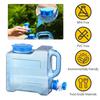 Water Dispenser Carrier with Faucet Large Capacity Emergency Water Barrel Container for Vehicle Car Outdoor Camping Bucket