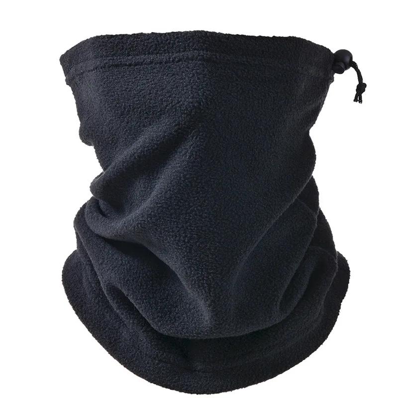 Fleece Neck Male Bandana Neck Warmer Winter Windproof Tube Scarves for Face Soft Women Half Mask Gaiter Snowboard