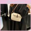 Fashionable Pu Leather Small Square Bag Elegant Casual Side Bag For Daily Use