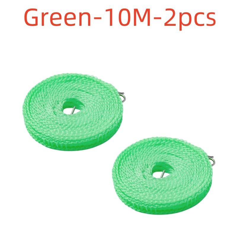 Outdoor Clothesline Nylon Non-Slip Laundry Line Rope Travel Business Windproof Clothes Cord 3/5/10 Meter Long