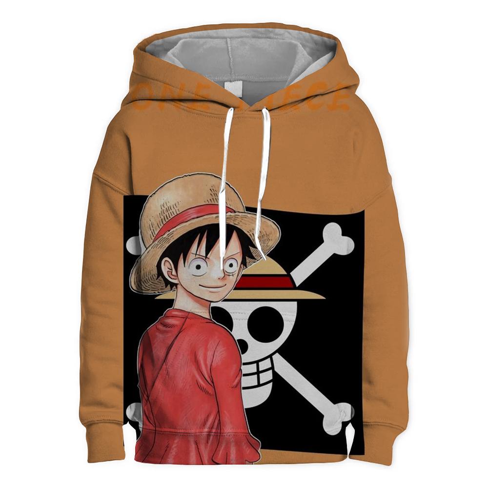Sweat-shirt à capuche pour enfants, Cosplay Zoro, une pièce, mode, manches longues, imprimé Roronoa Zoro 3D, 4-14T