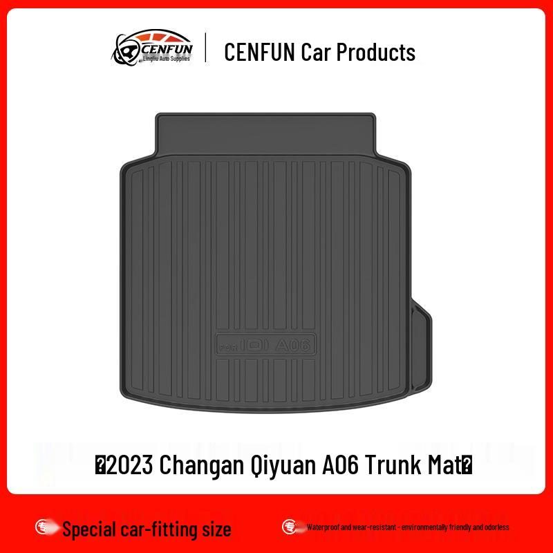 2023 Changan Qiyuan A06 Car TPE Eco-Friendly Floor & Waterproof Trunk Mats - Galaxy Carpet Design