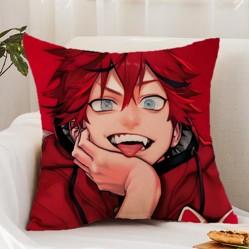 Manga G-Gokurakugai Cushion Cover Premium Comfort Reversible Pillow Cover - Dual - Use Design for Home & Car