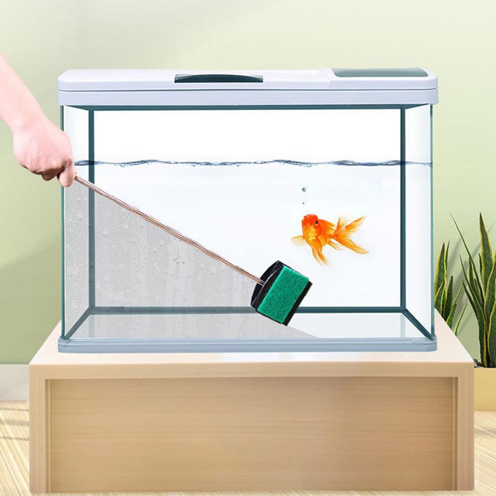 Cleaning Brush for Aquarium Cleaner Tool Glass Algae Scrapers Tool Fish Tanks Cleaner Tool Window Cleaning