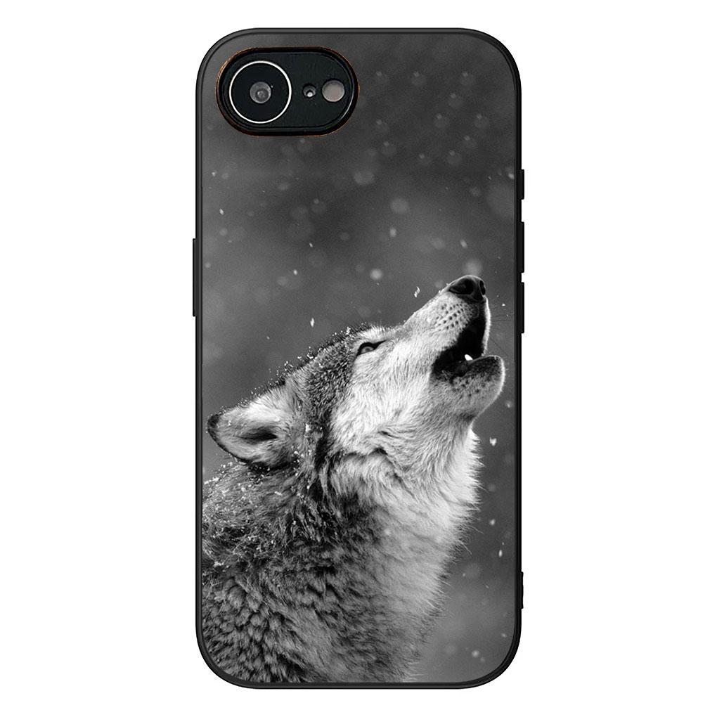 Running Stalking Wolf Animal Phone Cover for Motorola Moto Edge 70 60 Fusion NEO Pro G Stylus G56 G96 G52 G04 G05 20 Soft Case