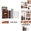 West Month Waterproof Long Lasting Deep Brown Eyebrow Powder For Effortless Makeup