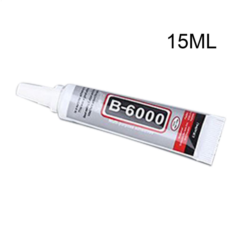 50/15/25ml B6000 Glue Adhesive Epoxy Resin Repair Cell Phone Touch Screen Glue Jewelry Craft Adhesive Glue For Metal Glass