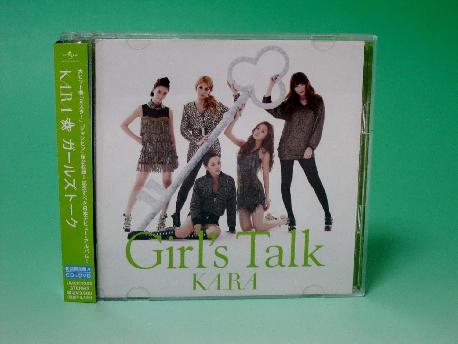 

CD - Girls Talk ( Type A ) UMCK9393PROMO Japan ObiJapanese Pop Star Used