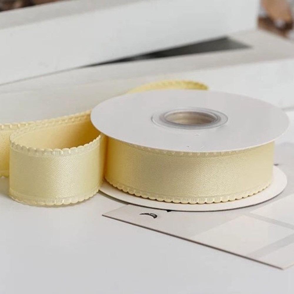 10 Yards 25MM Width Hair Bows Ribbon Single Color Craft Ribbon  Christmas Decoration