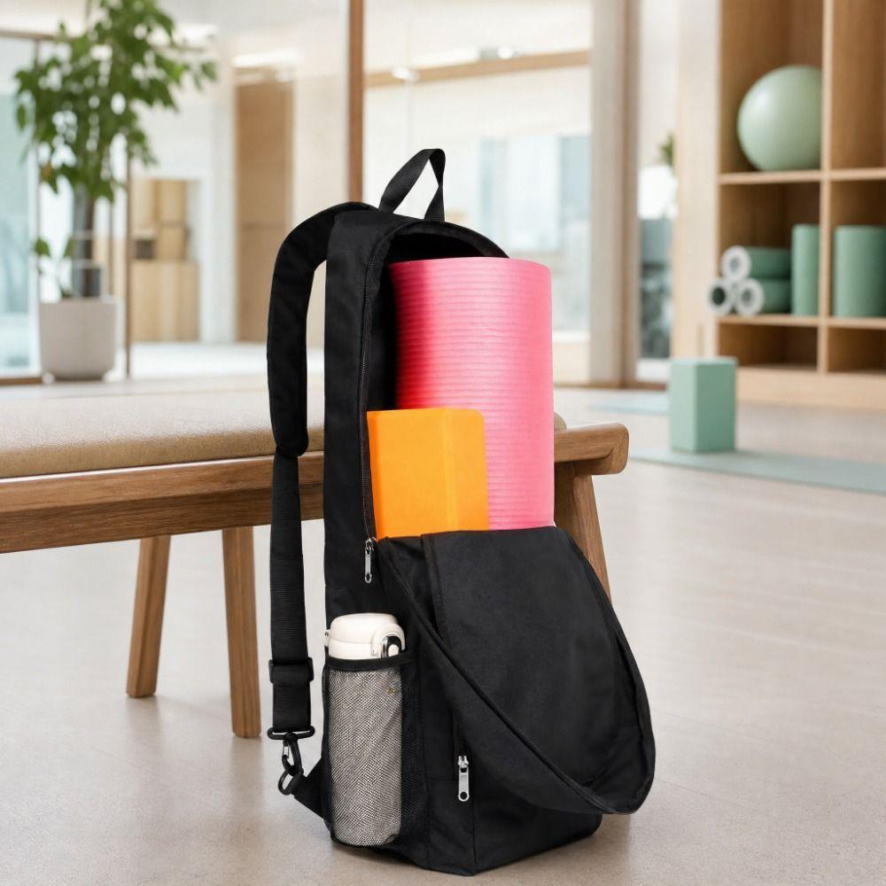 Water-Resistant Yoga Mat Bag Waterproof Gym Yoga Bag Exercise Mat Shoulder Bag Fitness