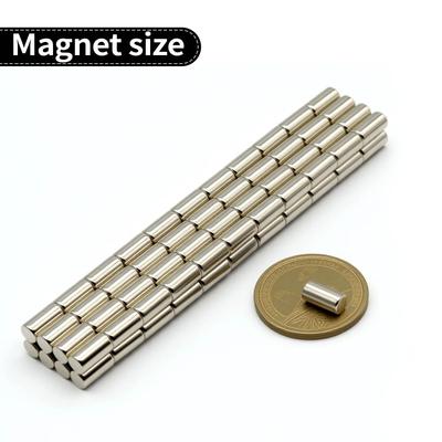 5x10mm Superstarker Neodym-Magnet N35 NdFeB Permanentmagnete Rund Starke Magnete Kühlschrank