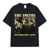 2026 Summer The Smiths Print TShirt Y2k Band Tee Unisex Unisex Unisex ShortSleeved Retro Street Y2k Casual Fashion Tops Clothing