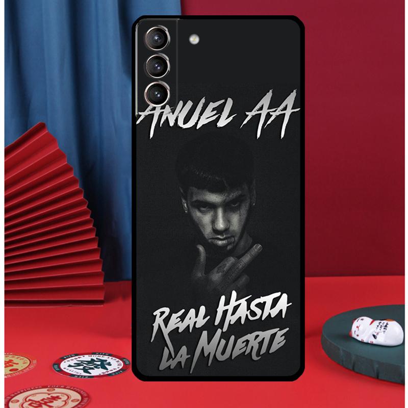 Rapper Anuel AA Phone Case For Samsung Galaxy S25 Ultra S9 S10 S20 S21 FE S22 S23 Plus S24 Ultra Back Cover