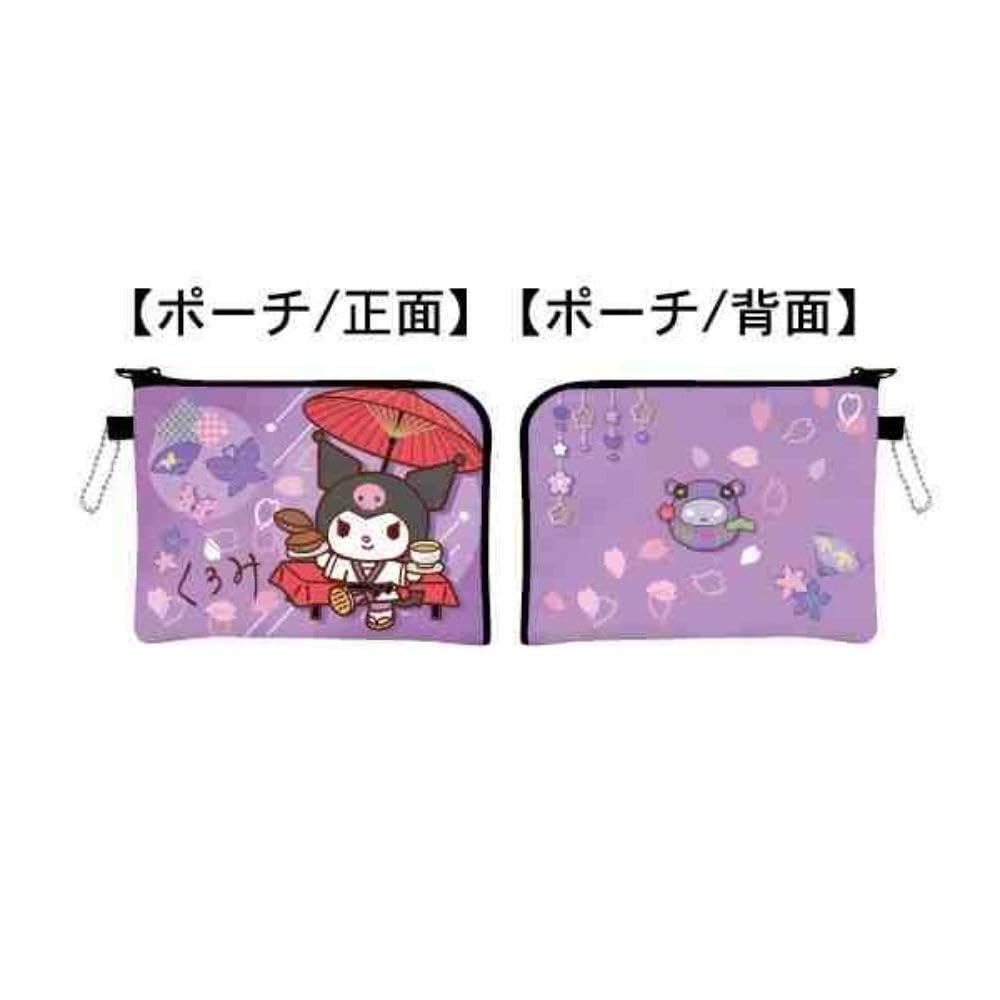 K Company Sanrio Characters Goods Foldable Eco Bag Kuromi (Japanese Series) SAW-OE-KU