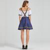2025 Euro-American Beer Fest Women's Lace Maid Dress Set, Color Block, Plus Size Skirt