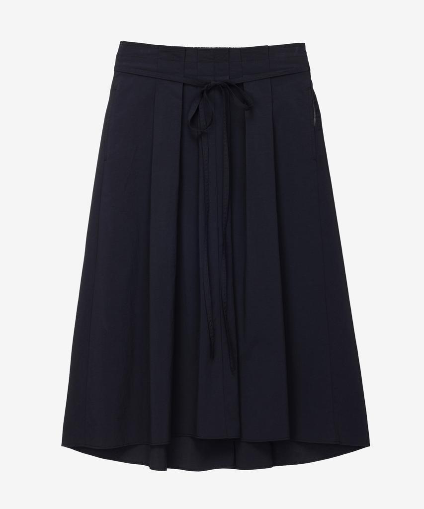 MIND BRIDGE WOMEN [W] Pleated Belted Elastic Skirt - 3 Colors