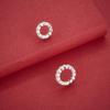 S925 Sterling Silver Zircon Spacer Beads for DIY Jewelry Making
