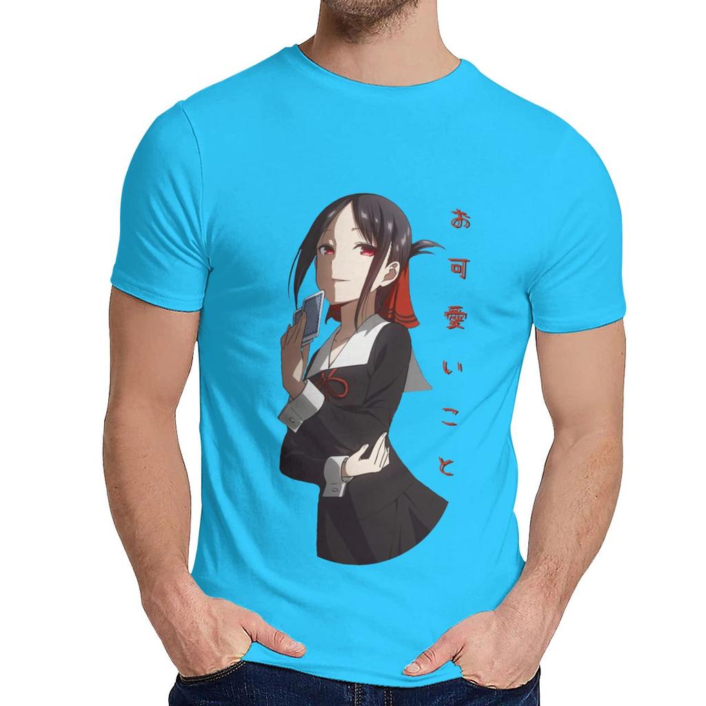 Miękki Cienki Kaguya Okawaii Koto Koszulka Anime Kaguya Sama Miłość To Wojna Shinomiya Kaguya Krótka