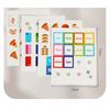 1SET car theme baby 1-10 digital learning quiet book early education educational science and education paper toys