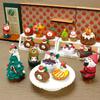 1pc Scene Decoration Christmas Series Bookshelf Decorationt Collectible Home Decoration Garden Resin Craft Toy Bonsai Ornaments