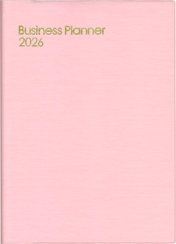 

Hakubunkan 2026 B5 Weekly Business 197 January Planner, Pink, No. (Starts 2026) розовый