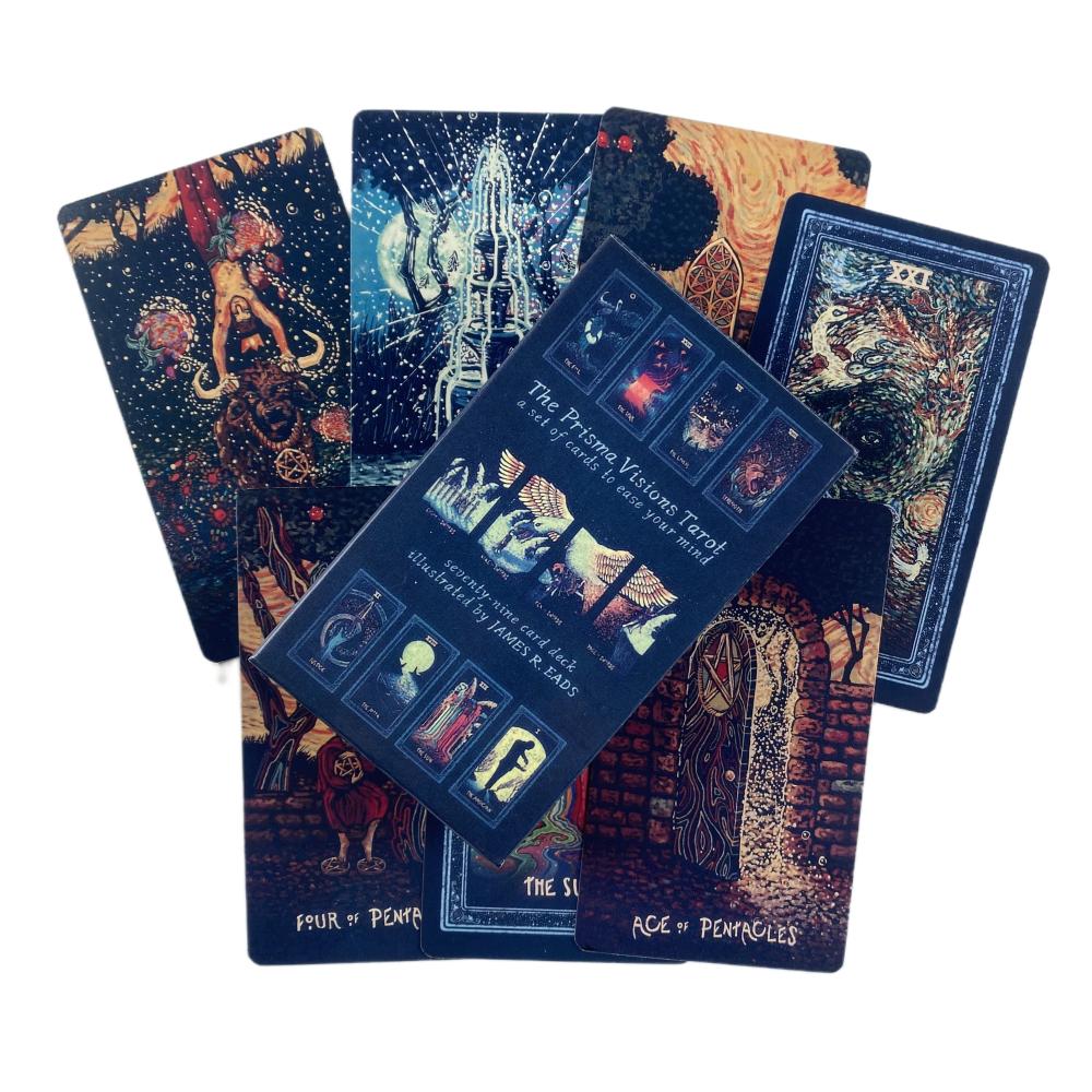 Karty Tarota Shadowland Talia do Wróżenia Wersja Angielska Edycja Oracle Gra Planszowa do Party