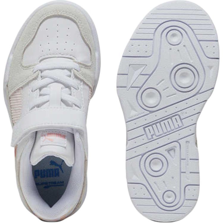 Puma Slipstream Sweater Synthetic Leather Wthr Ac+ Ps Comfortable Kids Sneakers Kids sneakers White 392548-01