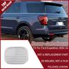 For 22-24 Ford Expedition Chrome Gas Fuel Filler Door Tank Cap Cover Decor TRIM