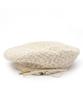 Eondeokeonteulolseutyudio Plate Beret / Strap / Bean Tweed / D Beige