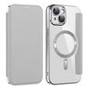For iPhone 13 Case Compatible with MagSafe RFID Blocking Card Holder Leather Phone Cover