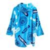Manchester City FC Barn/Barn Fleece Oversized Teppe Hettegenser