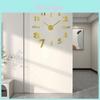 Nordic Minimalist Clock Creative Diy Wall Decor For Living Room Bedroom