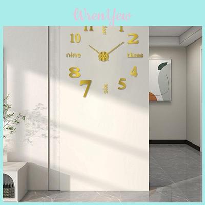 Nordische Minimalistische Uhr Kreative DIY Wanddekoration Für Wohnzimmer Schlafzimmer
