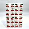 DIY Fresh Sweet Cherry Enamel Stud Earrings for Women