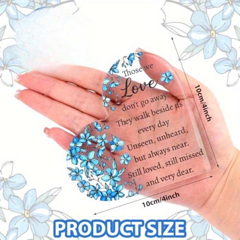 Płaska Akrylowa Dekoracja w Kształcie Serca 2D, Dekoracja Wewnętrzna i Zewnętrzna - Nie wymaga Baterii/prądu, Dekoracja na Dzień Wolny, Dekoracja Sklepu, D