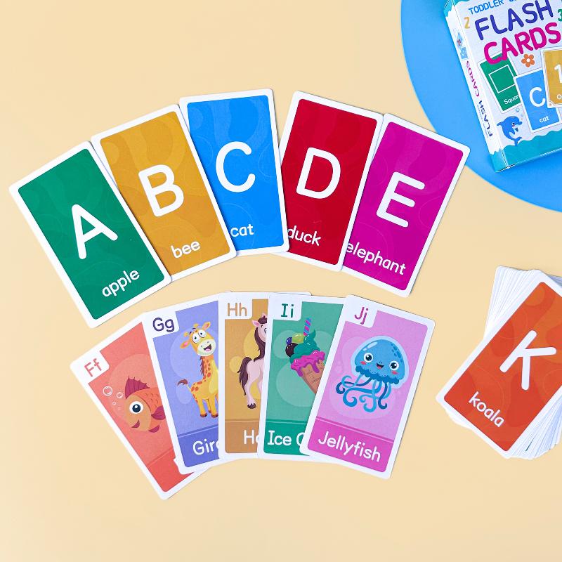 Abc Alfabet Flashcards Montessori Vroegschoolse Educatie Speelgoed Baby Vormen Dieren Leerkaarten Spelletjes Puzzels Voor Kinderen Cadeaus
