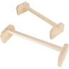 15.7 X 4.7 X 3.1in Square Pole Safe Wooden Hens Roosting Stand, Large Bird Stand, for Pet Chicken Large Bird
