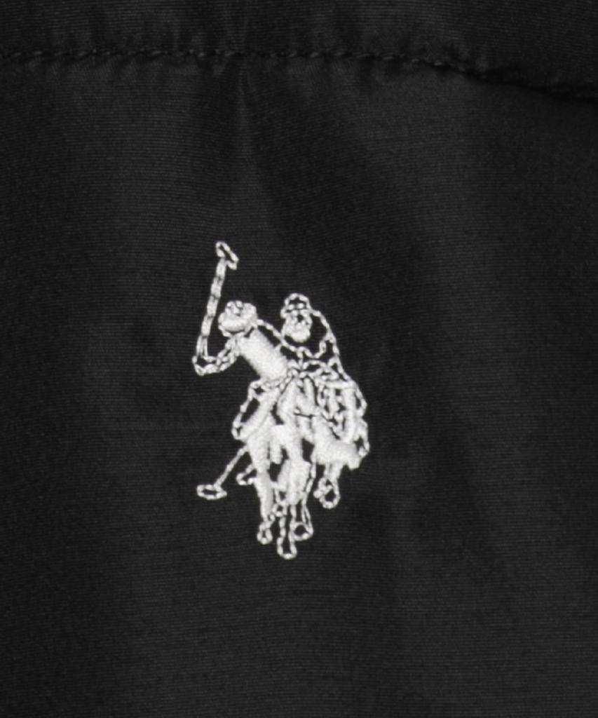 WEGO POLO Padded Padded Perfect for Outdoor and Mountain Perfect for Fall and Gift Size Black Men's U.S. ASSN. Jacket, Web-Exclusive, Custom-Made,