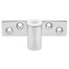 1 2in Stainless Steel Oarlock Socket Mirror Polish Finish Side Mount Rowlock Socket for Salt Water