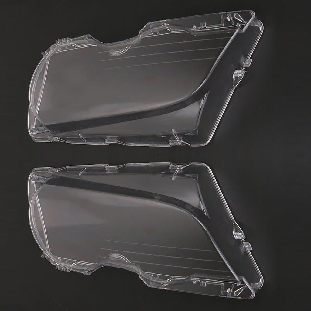 One Pair of Headlight Clear Cover Headlamp Lense Lens Front Headlamp Lens Replacemnt for BMW E46 2DR M3 325Ci 01 06