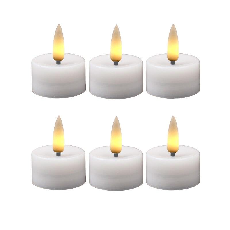 12Pcs/set Flameless LED Candles Flickering Lights Birthday Wedding Party Electric Candles Xmas Table Decoration Light XYZ