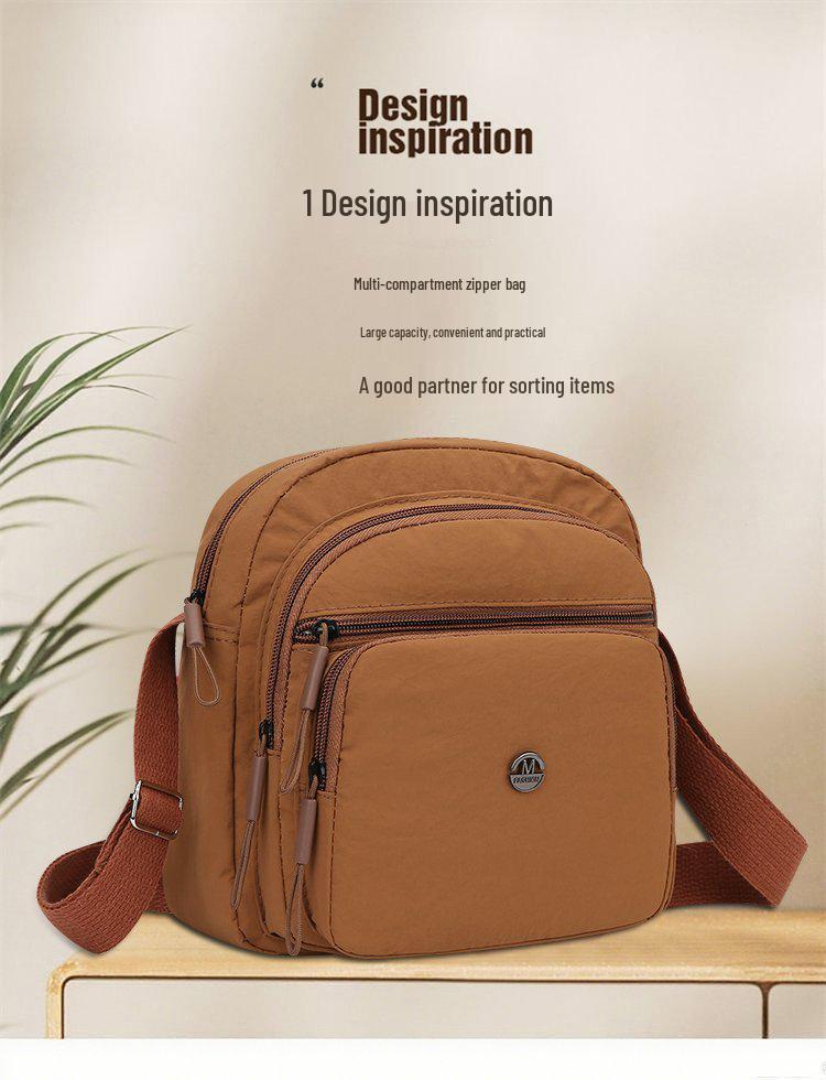 Women's Multi-functional Crossbody Bag: Fashionable, Layered, Casual Handbag and Shoulder Bag for Everyday Use